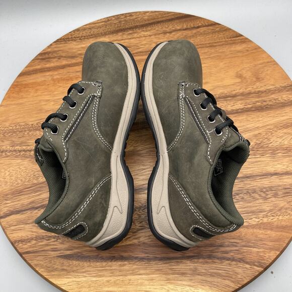 Red Wing Shoes Women Size 5 B Green Leather SD Safety Toe Work 2307 Sneakers - Picture 6 of 8